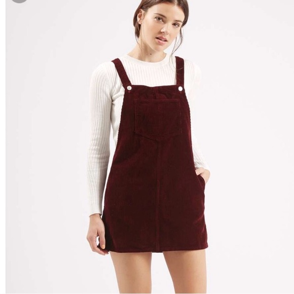 topshop corduroy dress